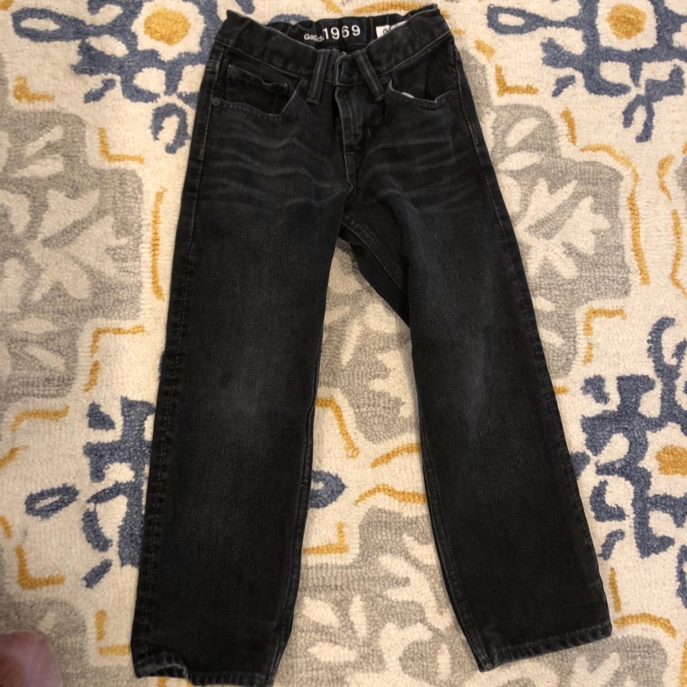 Size 6 boys black jeans